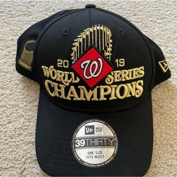 New Era Other - New Era Black and Gold World Series Champions Hat
